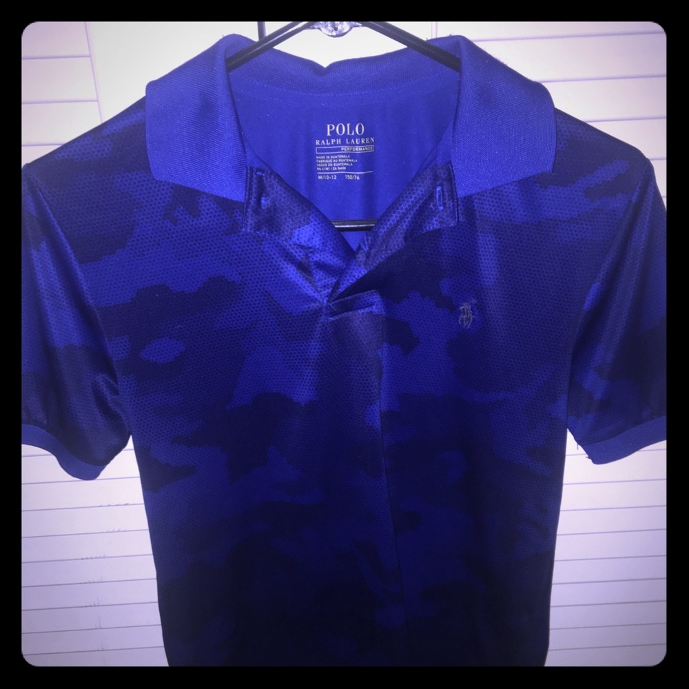 2 polos: Ralph  Lauren and under armor polos